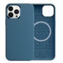 Acc. Чехол-накладка для iPhone 13 Pro WIWU Magnetic Series (Силикон) Blue Jay