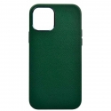 Acc. Чехол-накладка для iPhone 13 Pro WIWU Calfskin Series (Экокожа) (Зелёный)