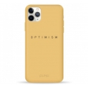 Acc. Чехол-накладка для iPhone 13 Pump Silicone Minimalistic Case Optimism (Силикон) Желтый (PMSLMN1