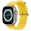  Apple Watch Ultra GPS + LTE 49mm Titanium Case w. Yellow Ocean Band (MNH93, MNHG3)
