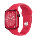 Годинники Apple Watch Series 8 GPS 41mm (PRODUCT)RED Aluminum with (PRODUCT)RED Sport Band (MNP73)