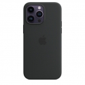 Acc. Чохол-накладка для iPhone 14 Pro Max Apple Case MagSafe Midnight (Силікон) (Чорний) (MPTP3)