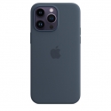 Acc. Чохол-накладка для iPhone 14 Pro Max Apple Case MagSafe Storm Blue (Силікон) (Синій) (MPTQ3)