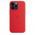 Acc. Чохол-накладка для iPhone 14 Pro Max Apple Case MagSafe (Product)RED (Силікон) (Червоний) (MPTR