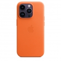 Acc.   iPhone 14 Plus Apple Leather Case MagSafe Orange () () (MPPL3)