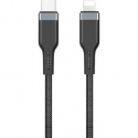 Асс. Кабель WIWU Platinum Series USB-C to Lightning (Black) (1.2m) (PT04)