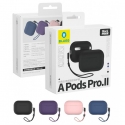Acc.   AirPods Pro 2 Blueo Liquid Silicone Case Sand Pink () ()