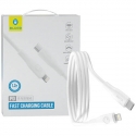 .  Blueo Fast Charging Cable Type C to Lightning (White) (1.2m) (TPE_PD)