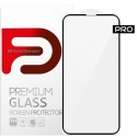 Aсc. Захисне скло для iPhone 14 3D ArmorStandart Premium Glass Black (ARM60265)