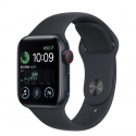  Apple Watch SE 2 GPS + LTE 44mm Midnight Aluminum Midnight Sport Band (MNPY3)