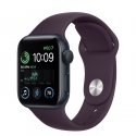 Годинники Apple Watch Series 8 GPS 41mm Midnight Al. Elderberry Sport Band (MP763)