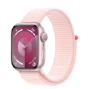Годинники Apple Watch Series 9 GPS 41mm Pink Al. Light Pink Sport Loop (MR953)