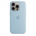 Acc.   iPhone 15 Pro Apple Silicone Case MagSafe Light Blue () ()