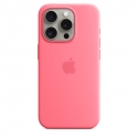 Acc.   iPhone 15 Pro Apple Silicone Case MagSafe Pink () ()