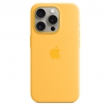 Acc.   iPhone 15 Pro Apple Silicone Case MagSafe Sunshine () ()