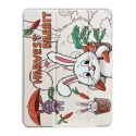 Acc.   iPad Air 11 M2 (2024) Comma Joy PU Case with Pen Holder Happy Rabbit (/C