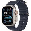  Apple Watch Ultra 2 2024 GPS+LTE 49mm Natural Titanium Case Navy Ocean Band (MX4D3)