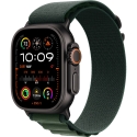  Apple Watch Ultra 2 2024 GPS+LTE 49mm Black Titanium Case Dark Green Alpine Loop S (MX4Q3)