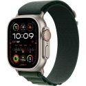  Apple Watch Ultra 2 2024 GPS+LTE 49mm Natural Titanium Case Dark Green Alpine Loop S (MYT3