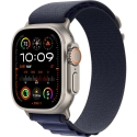  Apple Watch Ultra 2 2024 GPS+LTE 49mm Natural Titanium Case Navy Alpine Loop S (MYT33,MXMX