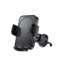 Acc.  +   WIWU Almighty Wireless Car  Charger 15W Black (CH-321)