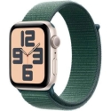  Apple Watch SE 2 2024 GPS 44mm Starlight Al. Lake Green Sport Loop (MXEW3)