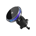 Acc. ���������� + ����������� �� Choetech Qi2 Fan Cooling Magnetic Car Charger Black (T233-F)