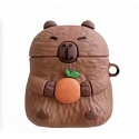 Acc. ����� ��� AirPods 4 TGM Silicone Case Bear (������) (г�������������)