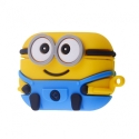 Acc. ����� ��� AirPods 4 TGM Silicone Case Smiley Minion (������) (г�������������)