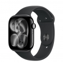 ��������� Apple Watch Series 10 GPS 42mm Jet Black Al. Black Sport Band S/M (Used) (MEQT4)