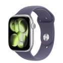 ��������� Apple Watch Series 11 GPS+LTE 46mm Silver Al. Purple Fog Sport Band S/M (MFCP4)