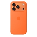 Acc. ����� ��� iPhone 17 Pro Apple Silicone Case with MagSafe Orange (������) (������������) (MGFE4