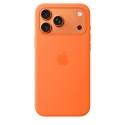 Acc. ����� ��� iPhone 17 Pro Max Apple Silicone Case with MagSafe Orange (������) (������������) (M