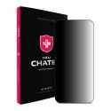 A�c. ������� ���� ��� iPhone 17 Pro 2.5D NEU Chatel Anti Peep Privacy Glass with mesh Black (+NEU3D1