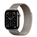 ��������� Apple Watch Series 11 GPS+LTE 42mm Slate Titanium C Natural Milanese Loop (MF9K4+MGHY4)