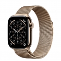 ��������� Apple Watch Series 11 GPS+LTE 46mm Gold Titanium C Gold Milanese Loop M/L (MFD84)