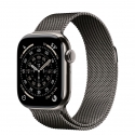 ��������� Apple Watch Series 11 GPS+LTE 46mm Natural Titanium C Slate Milanese Loop M/L (MFAY4+MGJ74