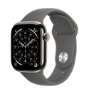 ��������� Apple Watch Series 11 GPS+LTE 42mm Natural Titanium C Stone Gray Sport Band M/L (MF8N4)