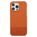 Acc. ����� ��� iPhone 16 Pro Max TGM Leather Nylon Fabric Case (������/����) (����������)