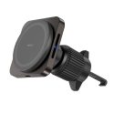Acc. ���������� + ����������� �� WIWU Magneto Wireless Car Charger Black (CH-318)