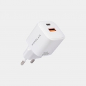 ���. ��������� �� Monblan USB-A + USB-C 30W Nano Series White