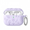 Acc. ����� ��� AirPods 4 AhaStyle Flower Silicone Case (������) (Գ��������) (CP-WG186-LP)