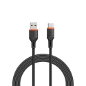 ���. ������ WIWU FlameGuard Series USB-A to USB-C (Black) (1.2m) (Wi-C096)
