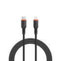 ���. ������ WIWU FlameGuard Series USB-C to Lightning (Black) (1.2m) (Wi-C097)
