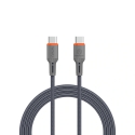���. ������ WIWU FlameGuard Series USB-C to USB-C (Gray) (1.2m) (Wi-C098)