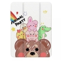 Acc. ����� ��� iPad 11 A16 (2025) Comma Lingos with Pencil Slot Series Animal Party (���������/C��